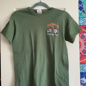 Green Harley Davidson T-shirt